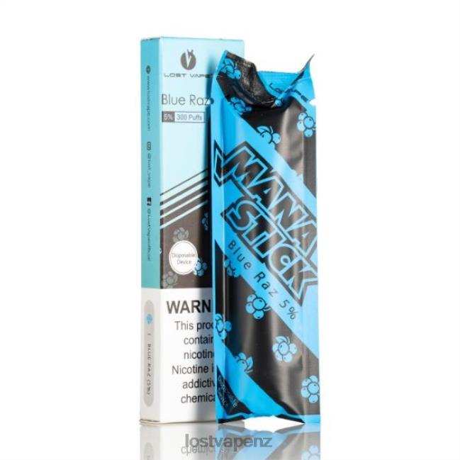 Lost Vape Amazon NZ - Lost Vape Mana Stick Disposable | 300 Puffs | 1.2mL Blue Raz 5% 044RT519