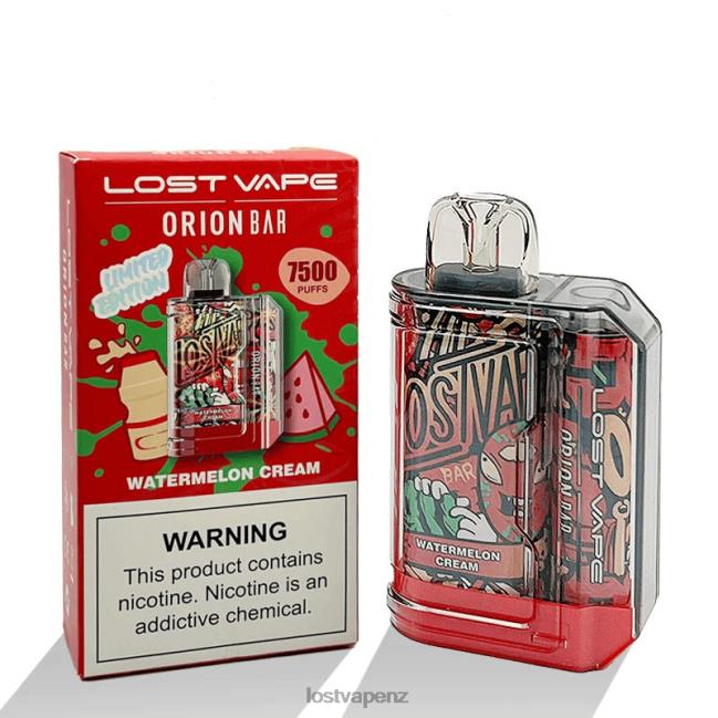 Lost Vape Amazon NZ - Lost Vape Orion Bar Disposable | 7500 Puff | 18mL | 50mg Watermelon Cream 044RT99