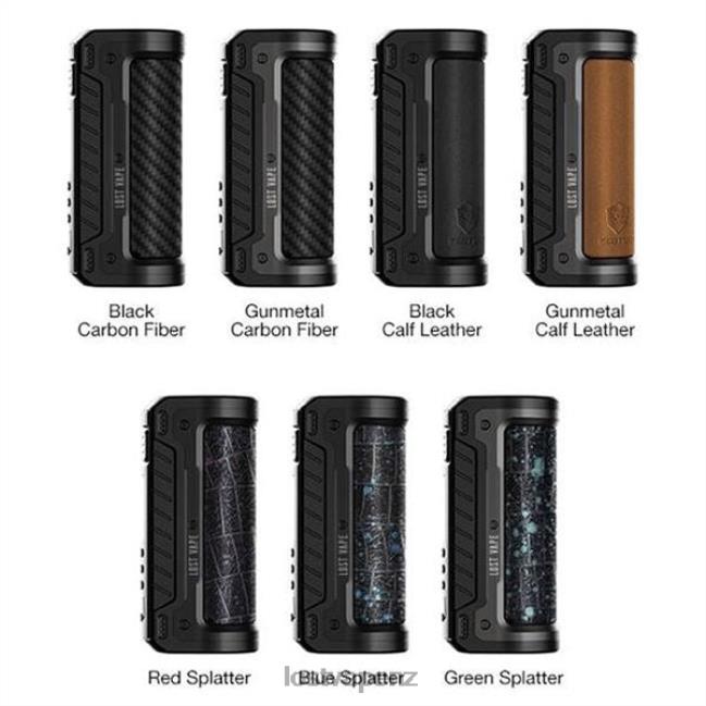 Lost Vape Review - Lost Vape Hyperion DNA 100C Mod 100w 200w Gunmetal Calf Leather 044RT450