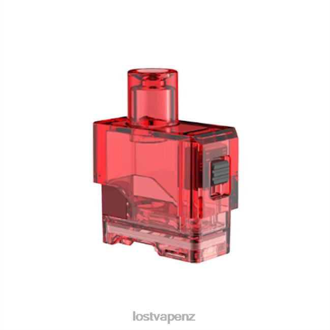 Lost Vape Pods Near Me - Lost Vape Orion Art Empty Replacement Pods | 2.5mL Red Clear 044RT315