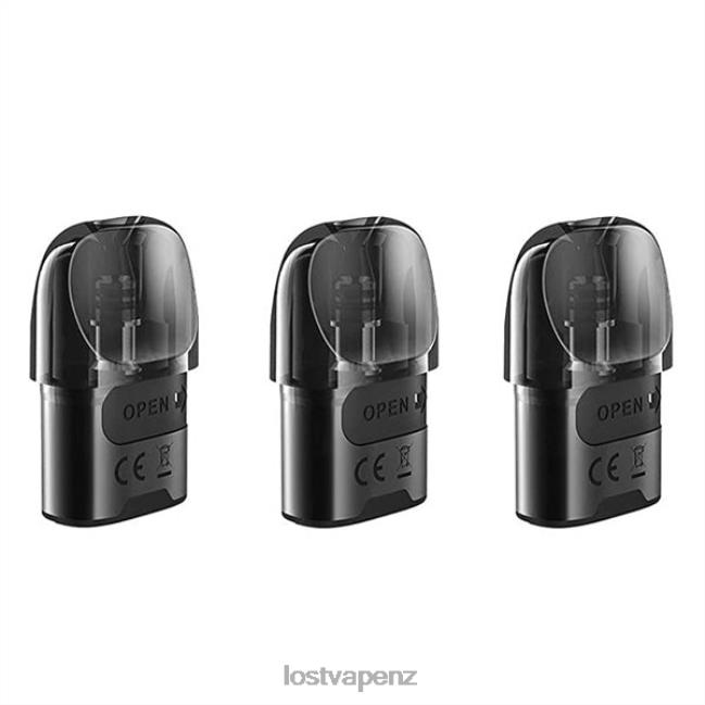 Lost Vape Dealers Near Me - Lost Vape URSA Replacement Pods | 2.5mL (3-Pack) Green 1.ohm 044RT126