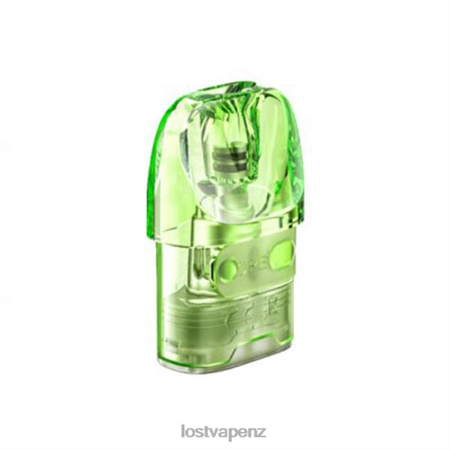 Lost Vape Price NZ - Lost Vape URSA Replacement Pods Green (2.5ML Empty Pod Cartridge) 044RT213